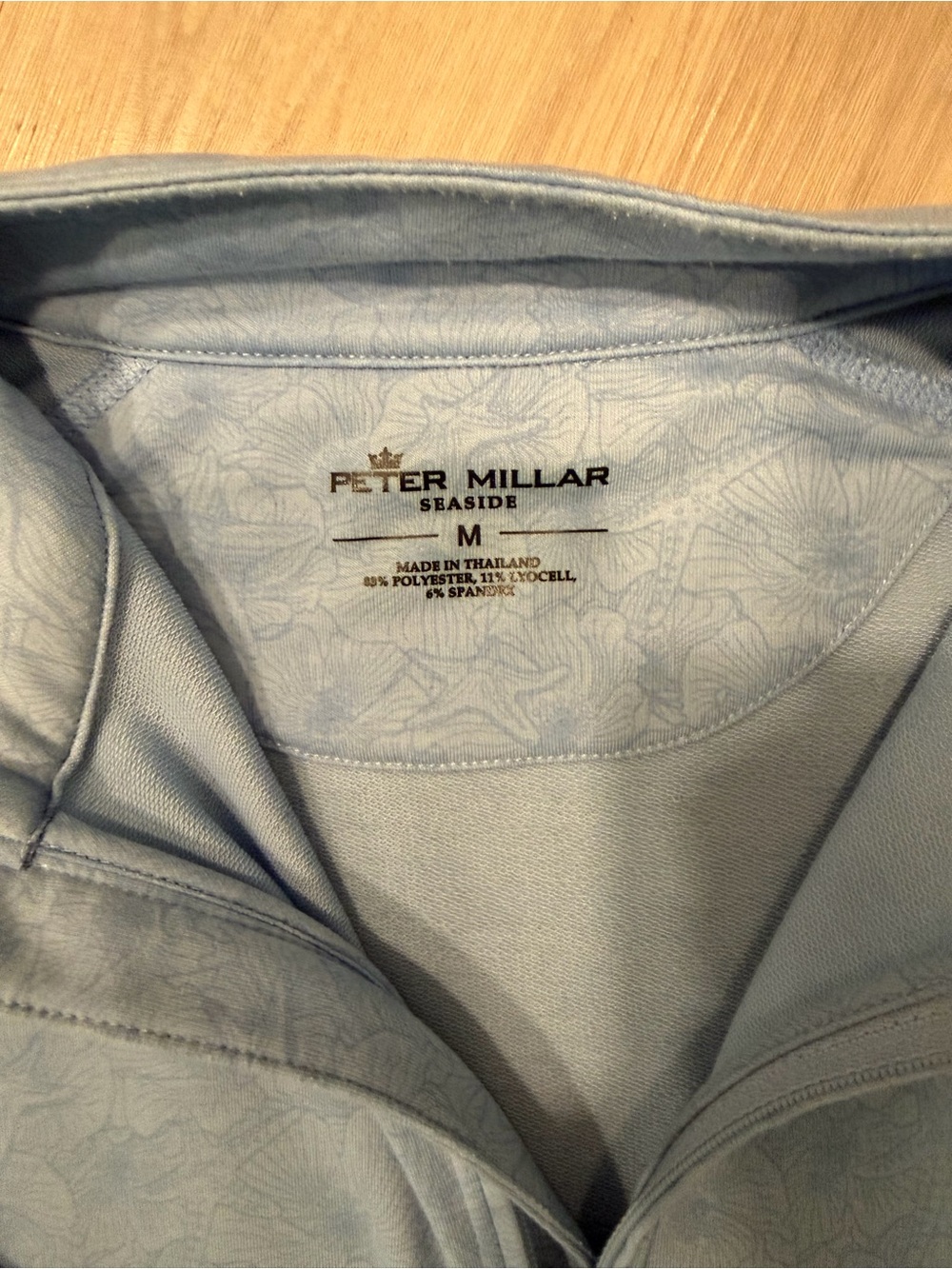 Peter Millar Seaside Light Blue Men’s Polo